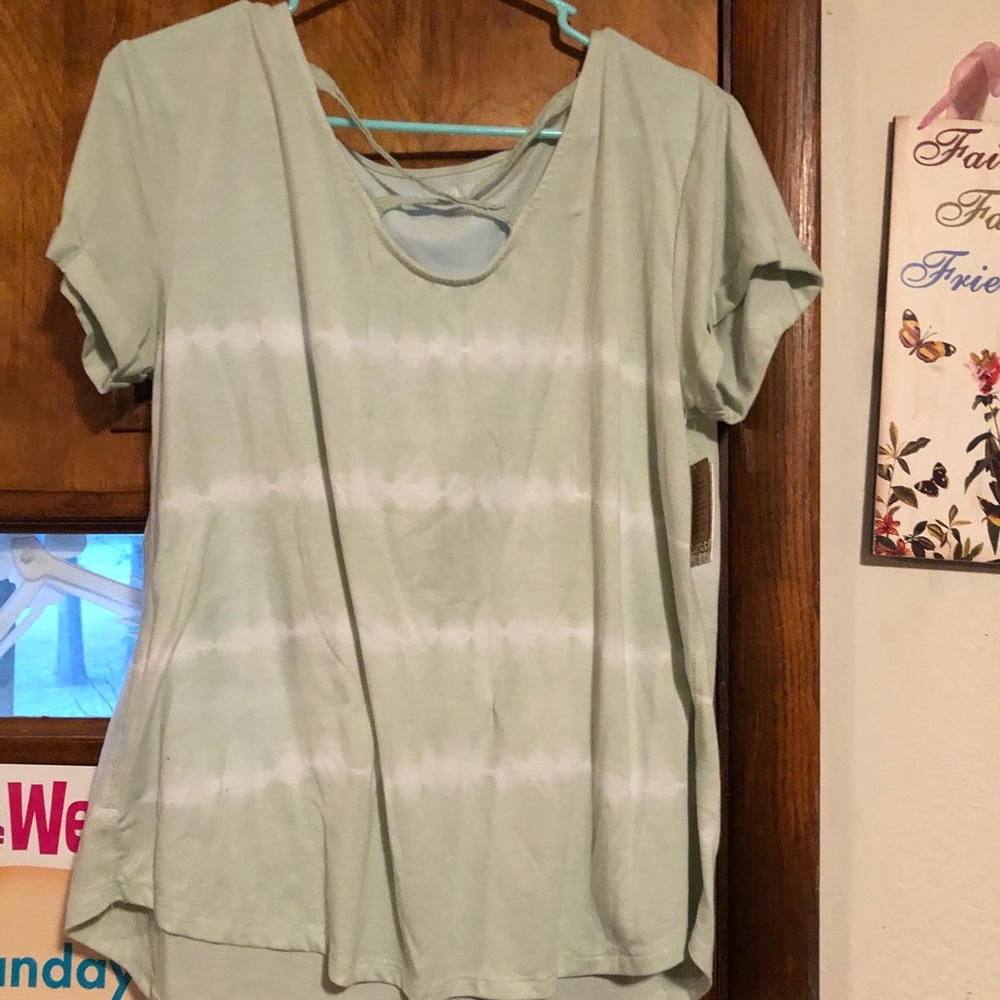 Cute semi tie dye blouse